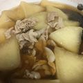 feel872's cooksnap of when they made ☆簡単☆豚バラ肉と大根の煮物.