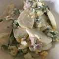 Yokchina's cooksnap of when they made かぶとゆで卵のサラダ.