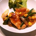 ぷっにぷに's cooksnap of when they made 驚きの柔らかさ！鶏ムネ肉でチキンチャップ.