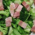 かの吉's cooksnap of when they made ブロッコリーとベーコンのコンソメ煮.