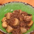 ChunChun☆≡'s cooksnap of when they made 超簡単、里芋の豚ひき肉餡かけ.