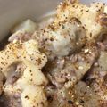 ともちぃママ's cooksnap of when they made 里芋・大根・ちくわぶでそぼろ煮！.