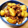 あんこたん＊'s cooksnap of when they made 鶏肉とじゃが芋の甘辛煮っころがし.