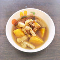 ちきakki's cooksnap of when they made さつまいもと油揚げの煮びたし♡.