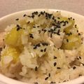 ともチップっぷー's cooksnap of when they made 香る！炊き込みだしごはん 鶏さつまいも.