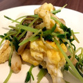 tomoka_p's cooksnap of when they made 豆苗としめじと厚切りベーコンの中華風炒め.