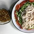 クックDFI5G9☆'s cooksnap of when they made ＊サラダチキンで♪*棒々鶏風中華和え＊.
