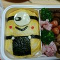 クック2RMIWD☆'s cooksnap of when they made ミニオンのお弁当！(記録用).