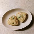 linhua's cooksnap of when they made かいわれ大根のおかかマヨおにぎり☆.