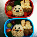 こともみ's cooksnap of when they made 幼稚園 お弁当♡栗 さん 秋 キャラ弁.