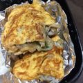 なぎちひ's cooksnap of when they made 簡単♪しらす入り和風オムレツ.