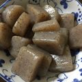 ポメちょん's cooksnap of when they made ☺常備菜やお弁当に☆こんにゃくの塩煮☺.