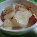 MyDining's cooksnap of when they made 黒胡椒ピリッ☆かぶとハムのこんがり炒め.
