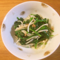 フレッシュトマト's cooksnap of when they made ホウレンソウとエノキタケのからし和え.