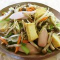 ☆Rokko☆'s cooksnap of when they made 魚ニソ&厚揚げの野菜たっぷりチャンプル.