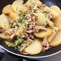がっつママ's cooksnap of when they made 豚肉と大根の照り煮.