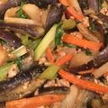 はなちー亭's cooksnap of when they made ナスとピーマンのピリ辛肉味噌炒め.