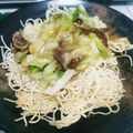 moz煮's cooksnap of when they made ソーメンで皿うどん.