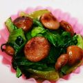 タルタルチキン南蛮's cooksnap of when they made チンゲン菜とウィンナーの簡単和風炒め.