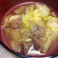 ＋SUN3's cooksnap of when they made 牛すじ肉と白菜のとろとろ煮.