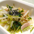 soratea's cooksnap of when they made 三つ葉ともやしとちくわ和え.
