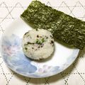 おはなすき's cooksnap of when they made わさび風味の♪大根の葉と赤紫蘇おにぎり.