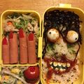 yocchin443's cooksnap of when they made パパのキャラ弁当3〜ハロウィンVer.〜.