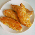 coffeemint's cooksnap of when they made 衣付け楽々、揚げないささみフライ.