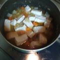 さるみどん's cooksnap of when they made あられ野菜の煮豆腐.
