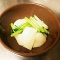 クック6J8WQZ☆'s cooksnap of when they made 中華風簡単きゅうりとカブの漬物.