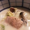 Elmohana's cooksnap of when they made ほっこり♪生秋鮭で牧場(まきば)鍋♪.