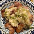 ふうまお's cooksnap of when they made ご飯がススム♡鶏もも肉のネギ塩レモンだれ.