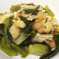 卵せんべい's cooksnap of when they made 白だし＋めんつゆで☆小松菜油揚げの炒め煮.