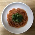 かおり♡♡♡'s cooksnap of when they made ねぎも白滝も大好き☆コチュジャン炒め.