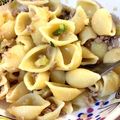THAゆみ's cooksnap of when they made パスタde餃子.
