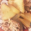 クックUD0U82☆'s cooksnap of when they made 豚バラと大根のスピード煮物.