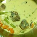 Yurinnko♩'s cooksnap of when they made 簡単すぐ鯖味噌煮缶ココナッツミルクスープ.