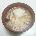 ☆lino☆lino's cooksnap of when they made 水の力☆豆腐すいとん.