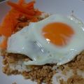 沙結sayu's cooksnap of when they made 男のロマンだ！めんつゆでそぼろ温玉親子丼.