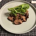 hirose11's cooksnap of when they made ラムのバルサミコソテー.