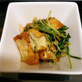 soumoti☆'s cooksnap of when they made 旬の水菜と厚揚げの煮物.