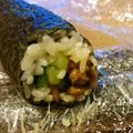 にゃーたす's cooksnap of when they made 酢めしとの相性バッチリ！納豆巻き.