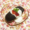 なつき☆ミ's cooksnap of when they made エクレアに♪ ヨーグルトとシナモン☆.