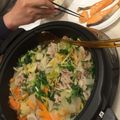 大王イカ's cooksnap of when they made 大根と水菜の豚しゃぶ鍋.