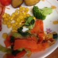クックZ8J4H4☆'s cooksnap of when they made 青梗菜と人参のニンニク炒め.