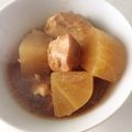 ぽちこ（マイ）'s cooksnap of when they made 鶏肉と大根のさっぱりお酢煮♪.