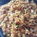 ぽちこ（マイ）'s cooksnap of when they made 簡単！休日ランチに美味しいそばめし^ ^.
