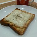 パンダ達の母です。's cooksnap of when they made 朝に❁ツナマヨピザ風トースト♬*.+゜.