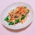 まあまま☆0403's cooksnap of when they made あと１品！簡単☆いんげんのお好み焼き風味.