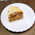 麻パパ's cooksnap of when they made 簡単ミルクレープ.